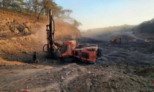 Drilling and Blasting at Songea